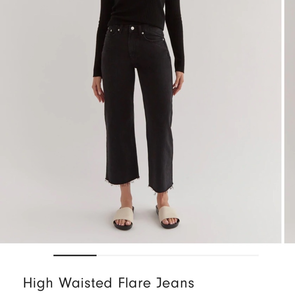 brand new High Waisted Flare Jeans from Australian brand assembly label